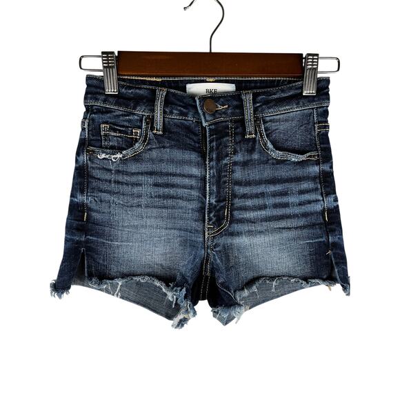 BKE Billie stretch short denim Shorts Kids Size 22 - Picture 2 of 7